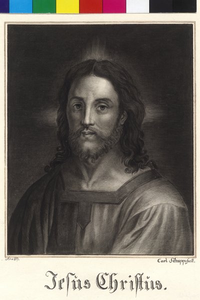 Gesù Cristo a mezzo busto da Unknown artist
