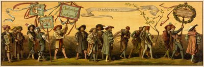 Processione di Hans Makart nella città di Vienna da Unknown artist