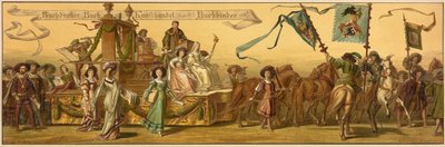 Processione di Hans Makart della città di Vienna da Unknown artist