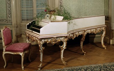 Clavicembalo del compositore austriaco Wolfgang Amadeus Mozart da Unknown artist