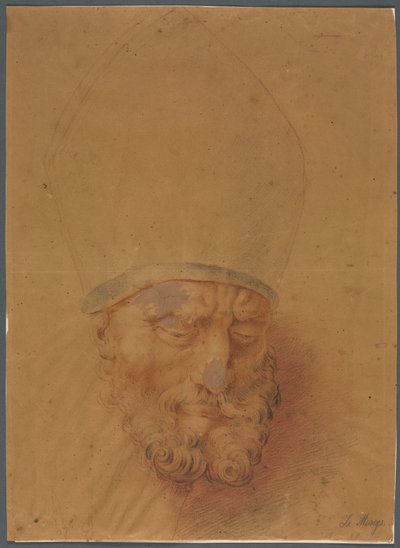 Testa di un Vescovo da Unknown artist