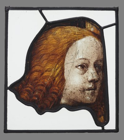Testa di angelo del Giudizio Universale da Unknown artist