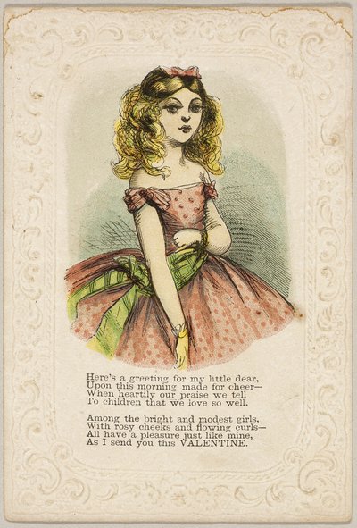 Ecco un saluto per il mio piccolo caro (San Valentino) da Unknown artist