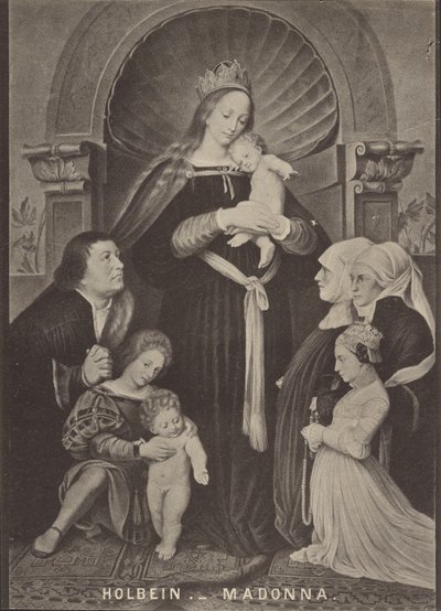 Holbein - Madonna da Unknown artist