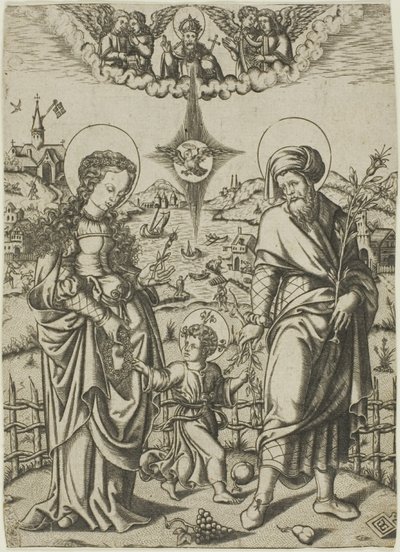 Sacra Famiglia da Unknown artist