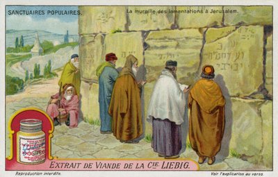 Santuari sacri, carta da collezione Liebig 1924 da Unknown artist