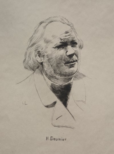 Honoré Daumier da Unknown artist