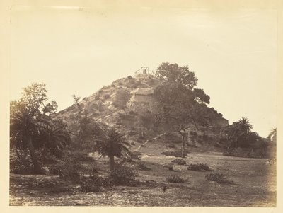 [Capanna sul fianco di una collina, India] da Unknown artist
