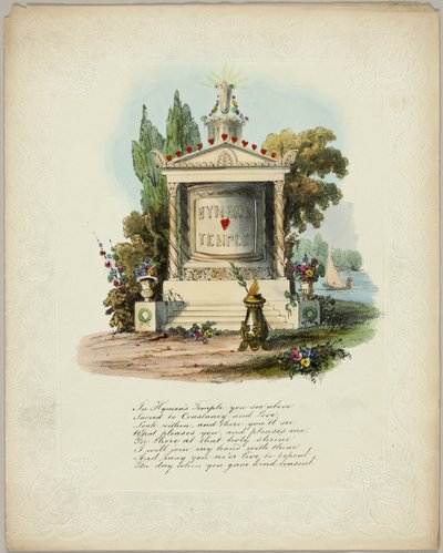 Tempio di Imene (Valentino) da Unknown artist