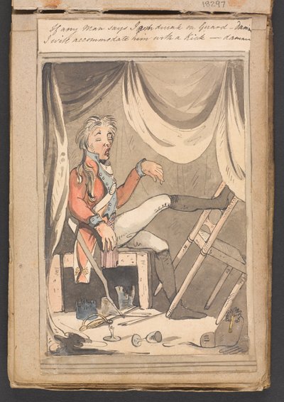 Se qualcuno dice che sono ubriaco di guardia - dannazione, lo accontenterò con un calcio - dannazione da Unknown artist