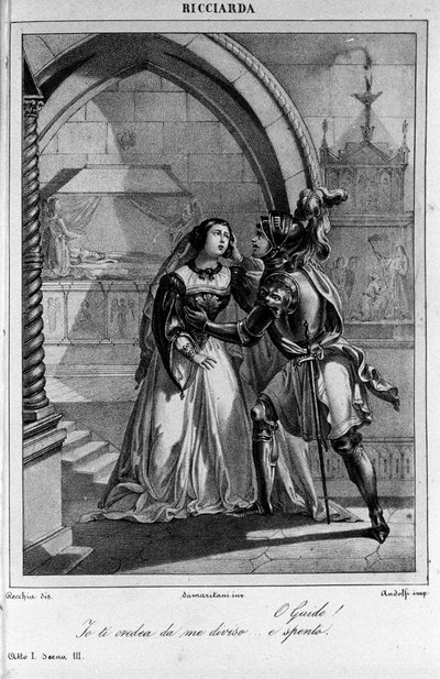 Illustrazione per la Scena 3 dell