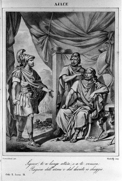 Illustrazione per la Scena 9 dell