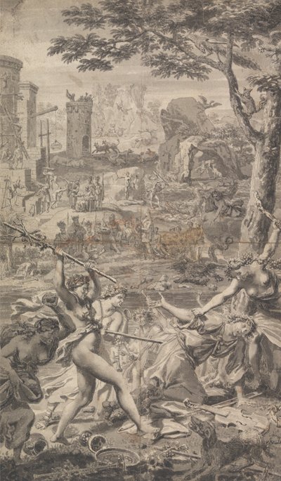 Illustrazione per le Metamorfosi di Ovidio di Tonson (quattro di quattro) da Unknown artist