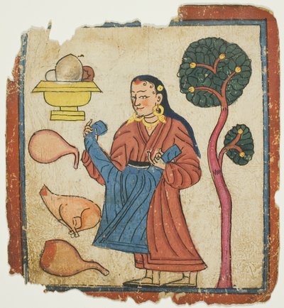 Immagine da un set di carte di iniziazione (Tsakali) da Unknown artist