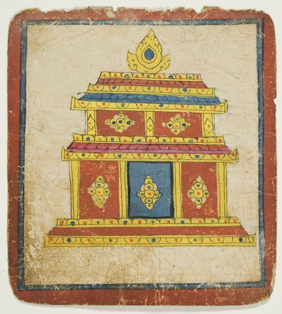 Immagine da un set di carte di iniziazione (Tsakali) da Unknown artist