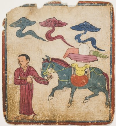 Immagine da un set di carte di iniziazione (Tsakali) da Unknown artist