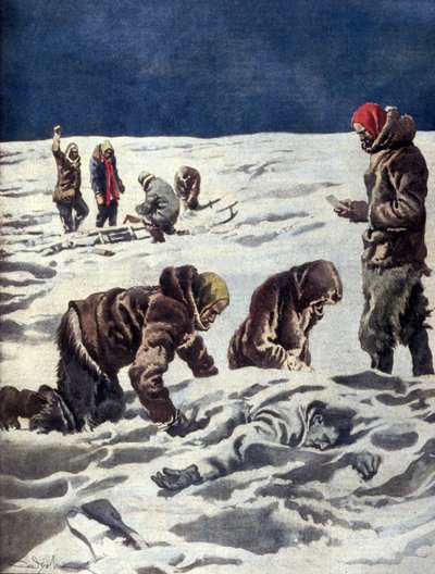 Nel 1930 la spedizione scientifica norvegese del Dr. Horn trovò i resti dell