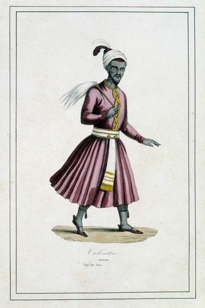 India: Stalliere di Calcutta - in "I diversi popoli della terra" di Padre Paul Jonhanneaud, Libreria dei Buoni Libri da Unknown artist