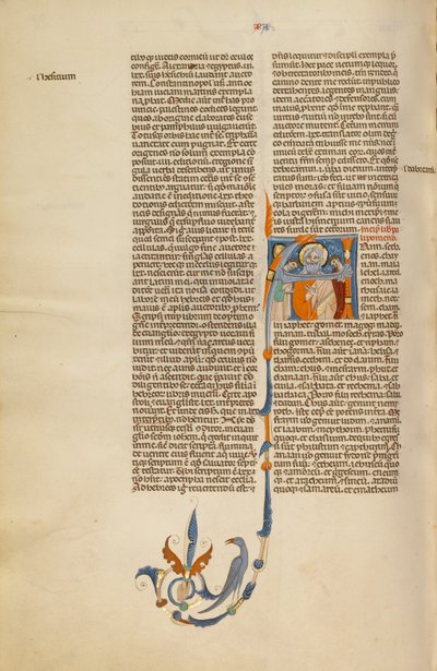 Iniziale A: Tre patriarchi da Unknown artist