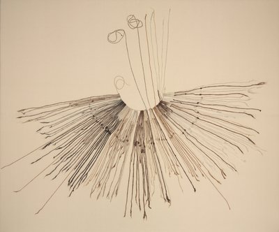 Inka Khipu (Dispositivo di registrazione in fibra) da Unknown artist