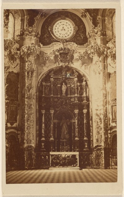 [Interno di una chiesa non identificata] da Unknown artist