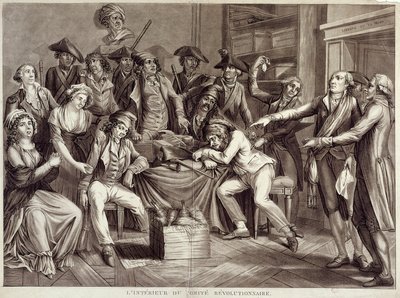 Interno del Comitato Rivoluzionario da Unknown artist