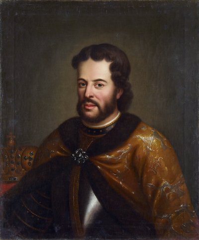 Ritratto dello zar Ivan V Alekseevič (1666-1696) da Unknown artist