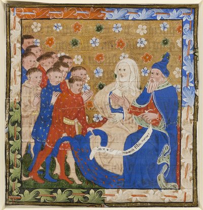 Giacobbe e Rachele piangono il figlio Giuseppe da Unknown artist