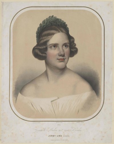 Jenny Lind da Unknown artist