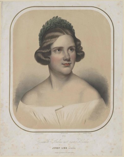 Jenny Lind da Unknown artist