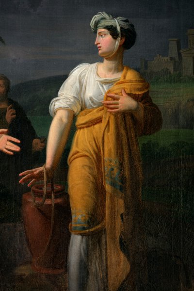 Gesù e la donna samaritana da Unknown artist