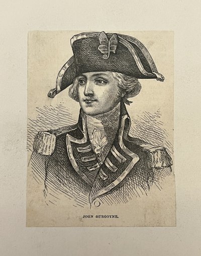 John Burgoyne da Unknown artist