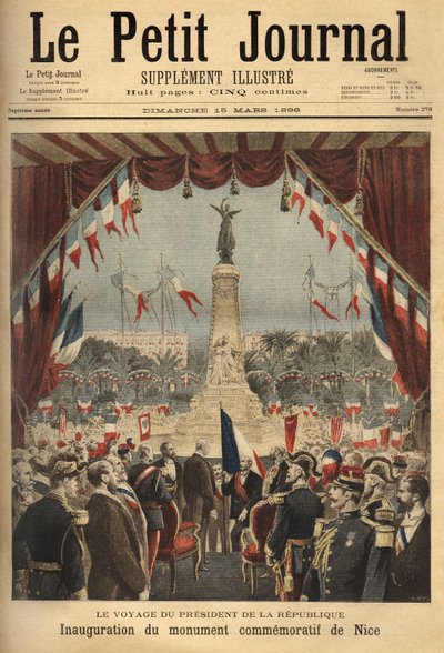 Viaggio del Presidente della Repubblica, Felix Faure (1841-1899) da Unknown artist