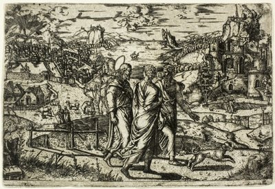 Viaggio a Emmaus da Unknown artist