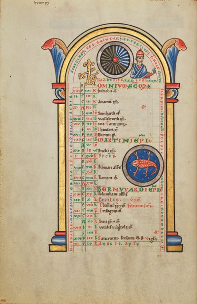 Giove (); Segno zodiacale dello Scorpione da Unknown artist