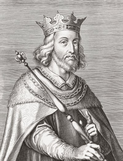 Re Ferdinando I del Portogallo. Ritratto. da Unknown artist