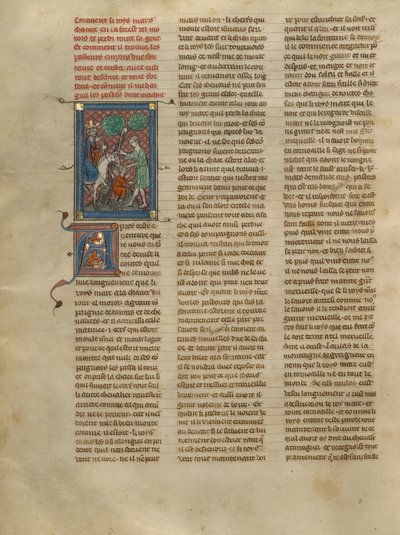 Re Marco di Cornovaglia incontra Tristano e i Pastori da Unknown artist