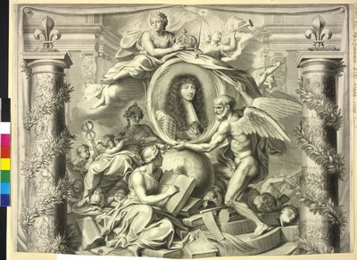 Re di Francia Luigi XIV da Unknown artist