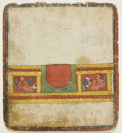 Trono di Kinnara, da un set di carte dell