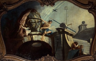 Astronomia, dopo il 1737 (olio su tela) da Unknown artist