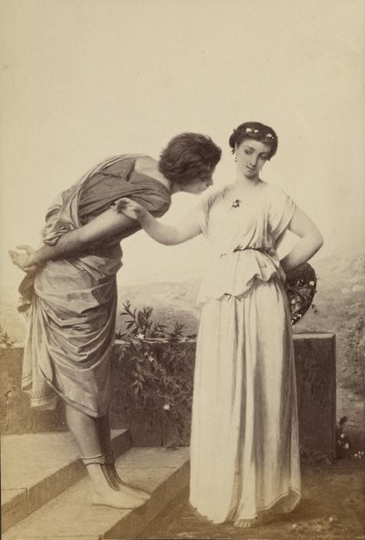 [Gioventù di Jean Ernest Aubert] da Unknown artist