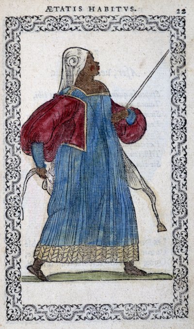 La moresca - in "Habits et effigies" di Jean Sulperius da Unknown artist