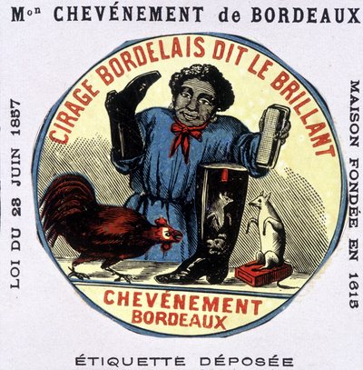 Etichetta di "Bordelais polish detto il Brillante: Chevènement de Bordeaux", XIX secolo da Unknown artist