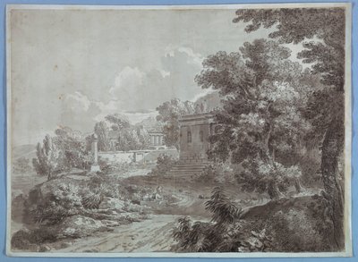 Veduta del paesaggio da Unknown artist