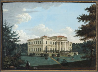 Il palazzo Yelagin a San Pietroburgo da Unknown artist