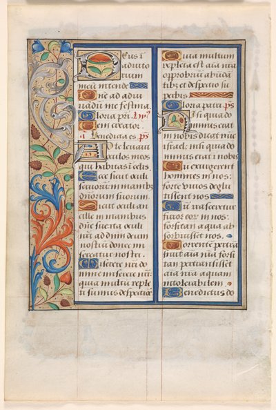 Foglio da un Libro d