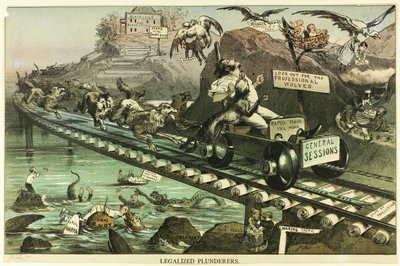 Saccheggiatori legalizzati, da Puck da Unknown artist