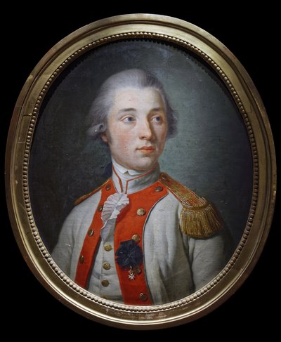 Tenente nel Reggimento di Fanteria di Artois, c.1780 da Unknown artist