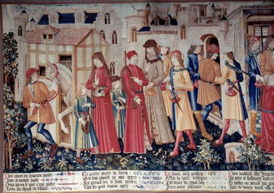 Vita di San Quintino: Miracolo di San Quintino da Unknown artist