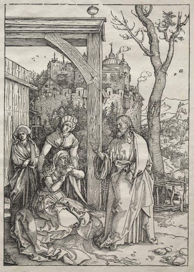 Vita della Vergine: Cristo che Prende Congedo dalla Madre da Unknown artist